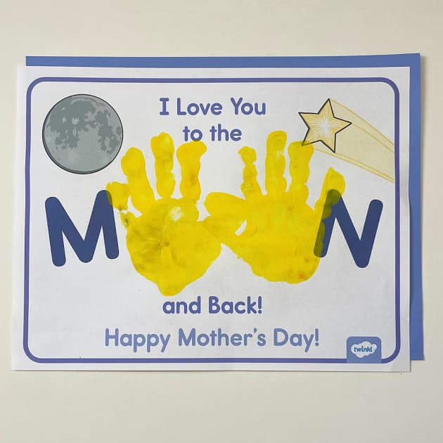 Easy Handprint Keepsake Ideas for Mother's Day - Twinkl